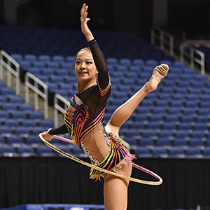 Zeng wins hoop, ball titles at 2019 USA Gymnastics ...